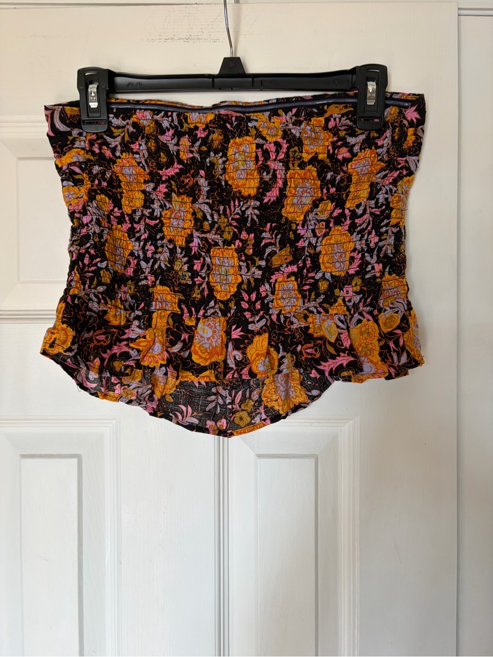 Free People Floral Tube Top in Twilight Combo Size Small - Picture 7 of 7